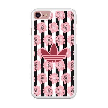 Adidas Pink Flowers iPhone 7 Case-Oxvistore