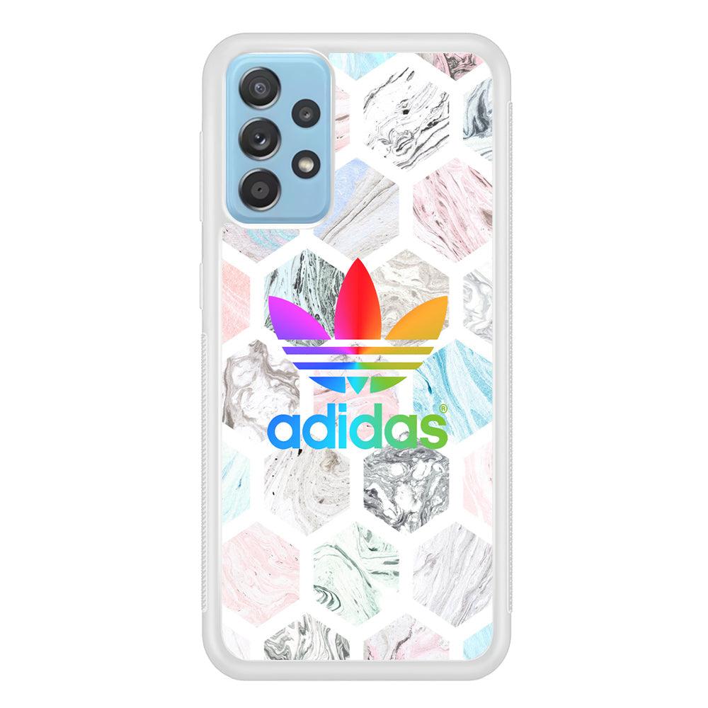 Adidas Rainbow Hexarock Samsung Galaxy A52 Case-Oxvistore