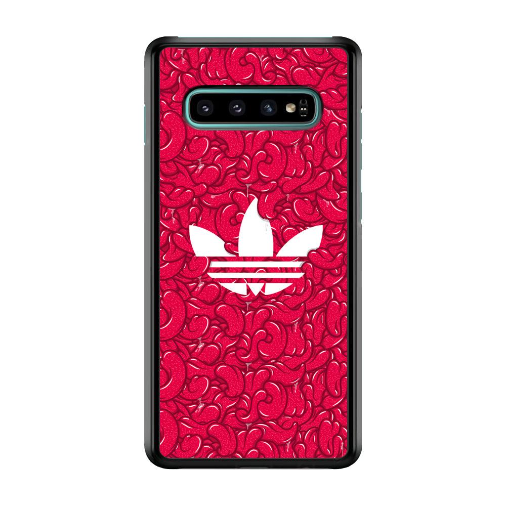 Adidas Red Tongue Samsung Galaxy S10 Case-Oxvistore