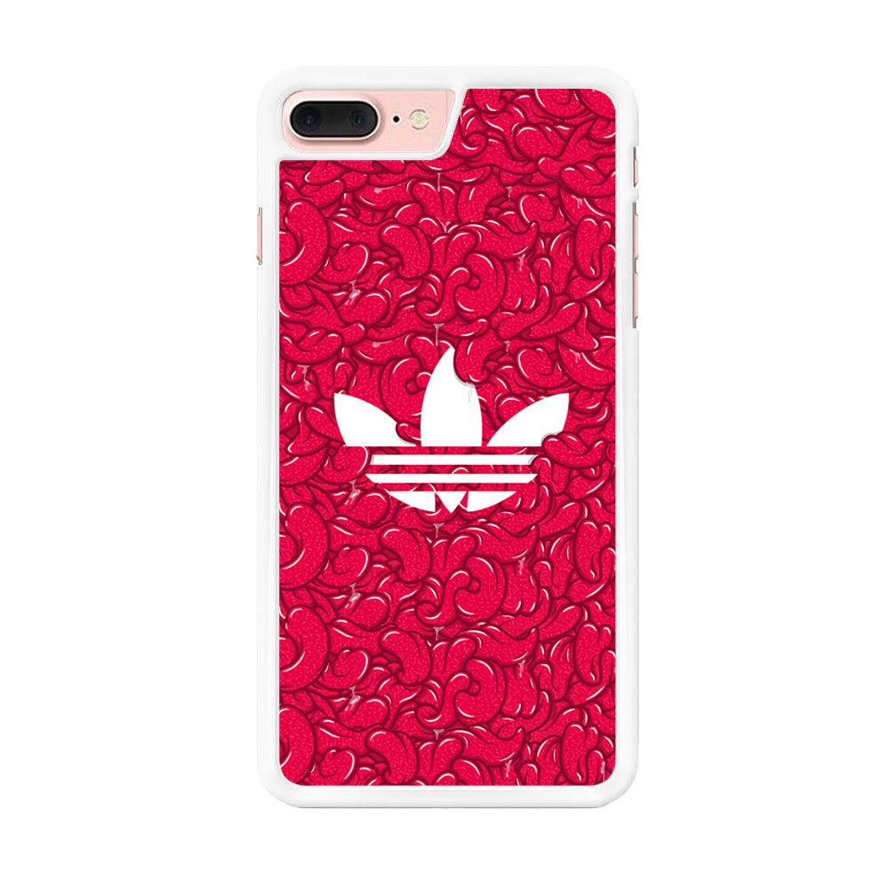 Adidas Red Tongue iPhone 8 Plus Case-Oxvistore