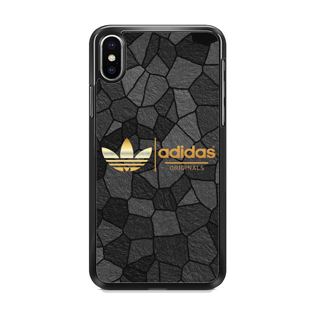 Adidas Rock Patern iPhone XS Case-Oxvistore