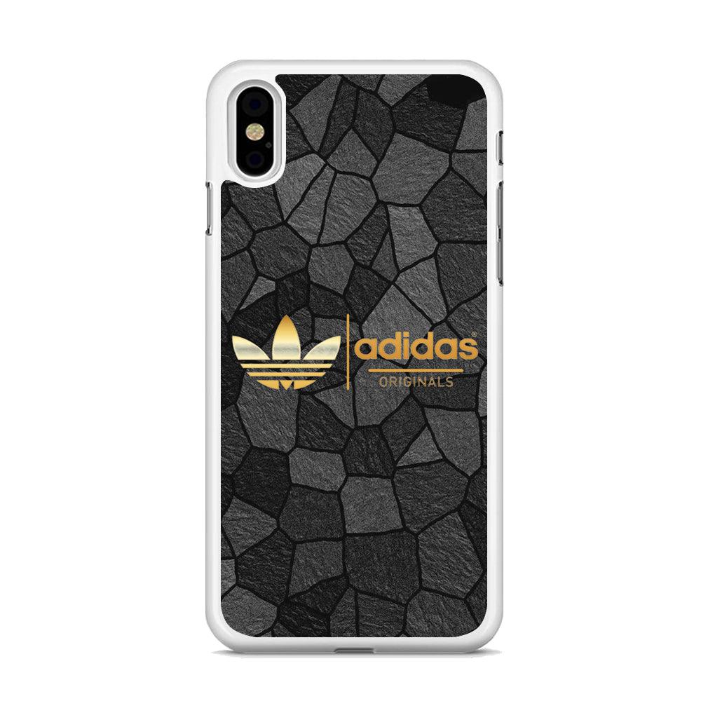 Adidas Rock Patern iPhone XS Case-Oxvistore