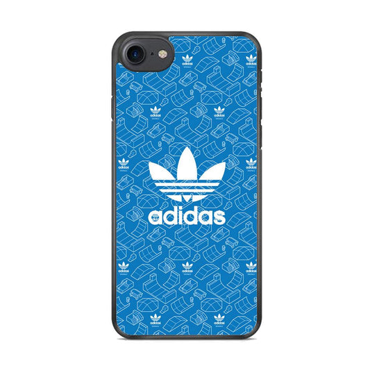 Adidas Skatepark Silhouette Patern iPhone 8 Case-Oxvistore