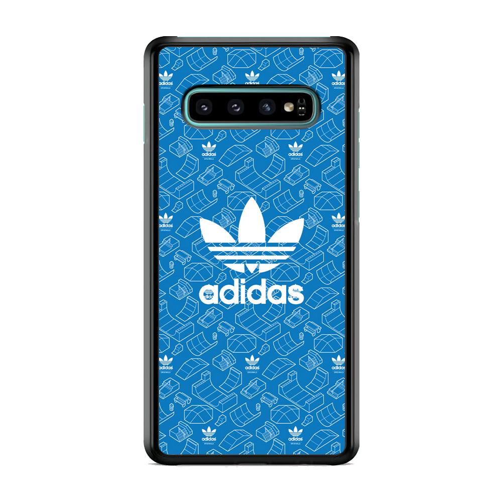 Adidas Skatepark Silhouette Patern Samsung Galaxy S10 Case-Oxvistore