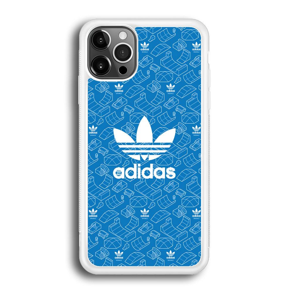 Adidas Skatepark Silhouette Patern iPhone 12 Pro Case-Oxvistore