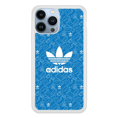 Adidas Skatepark Silhouette Patern iPhone 15 Pro Case-Oxvistore