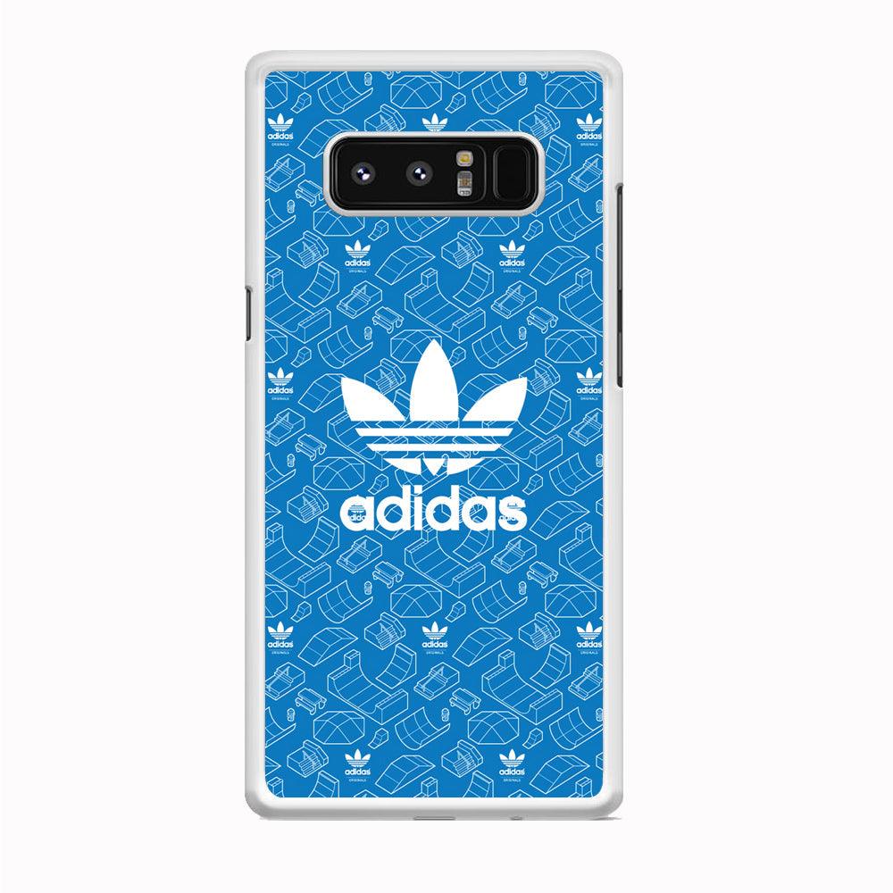 Adidas Skatepark Silhouette Patern Samsung Galaxy Note 8 Case-Oxvistore