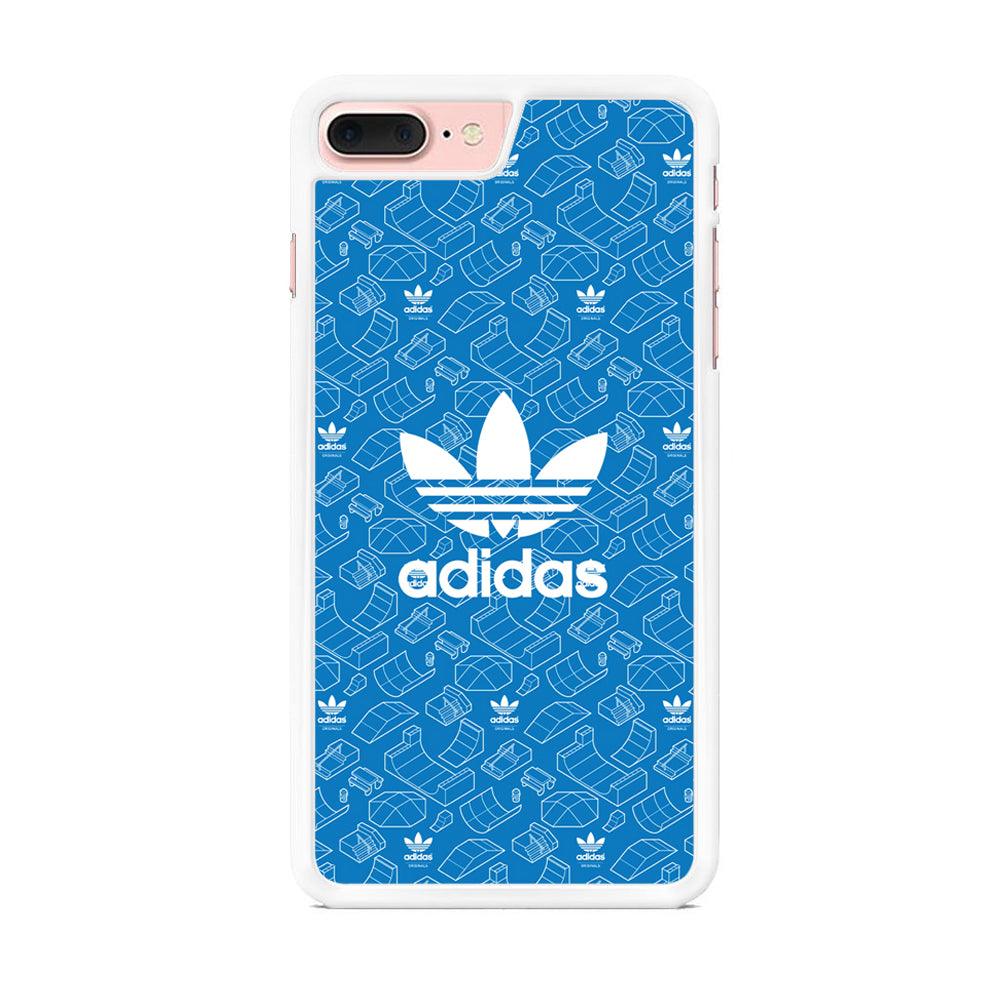 Adidas Skatepark Silhouette Patern iPhone 8 Plus Case-Oxvistore