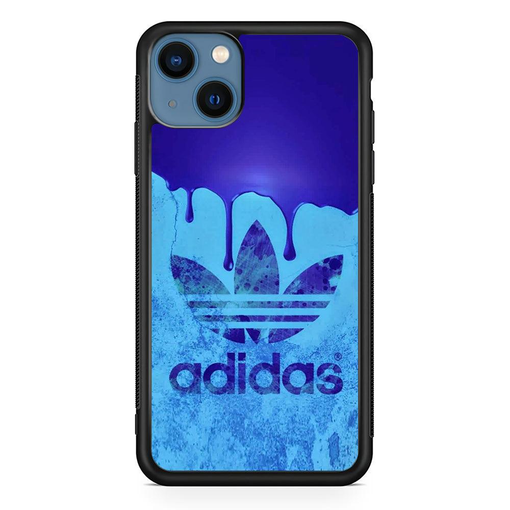 Adidas Slime iPhone 13 Case-Rubber Black (2D Case)-Oxvistore
