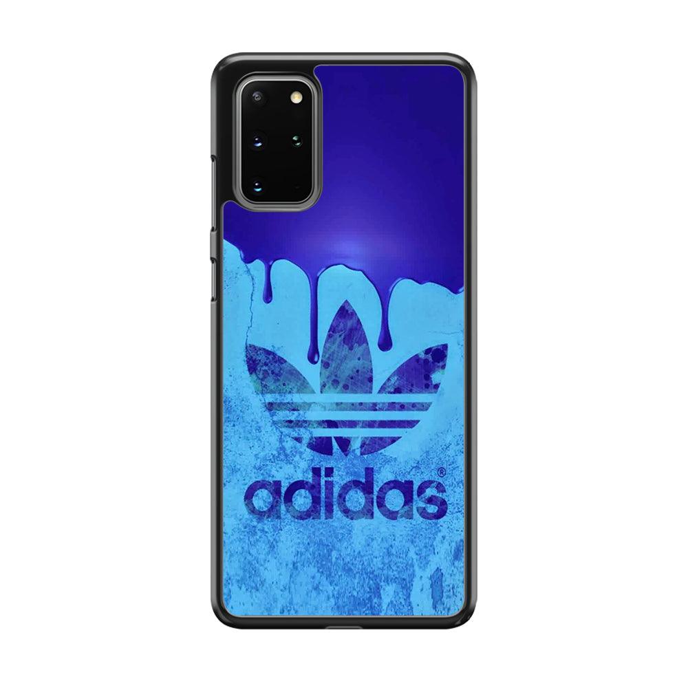 Adidas Slime Samsung Galaxy S20 Plus Case-Rubber Black (2D Case)-Oxvistore