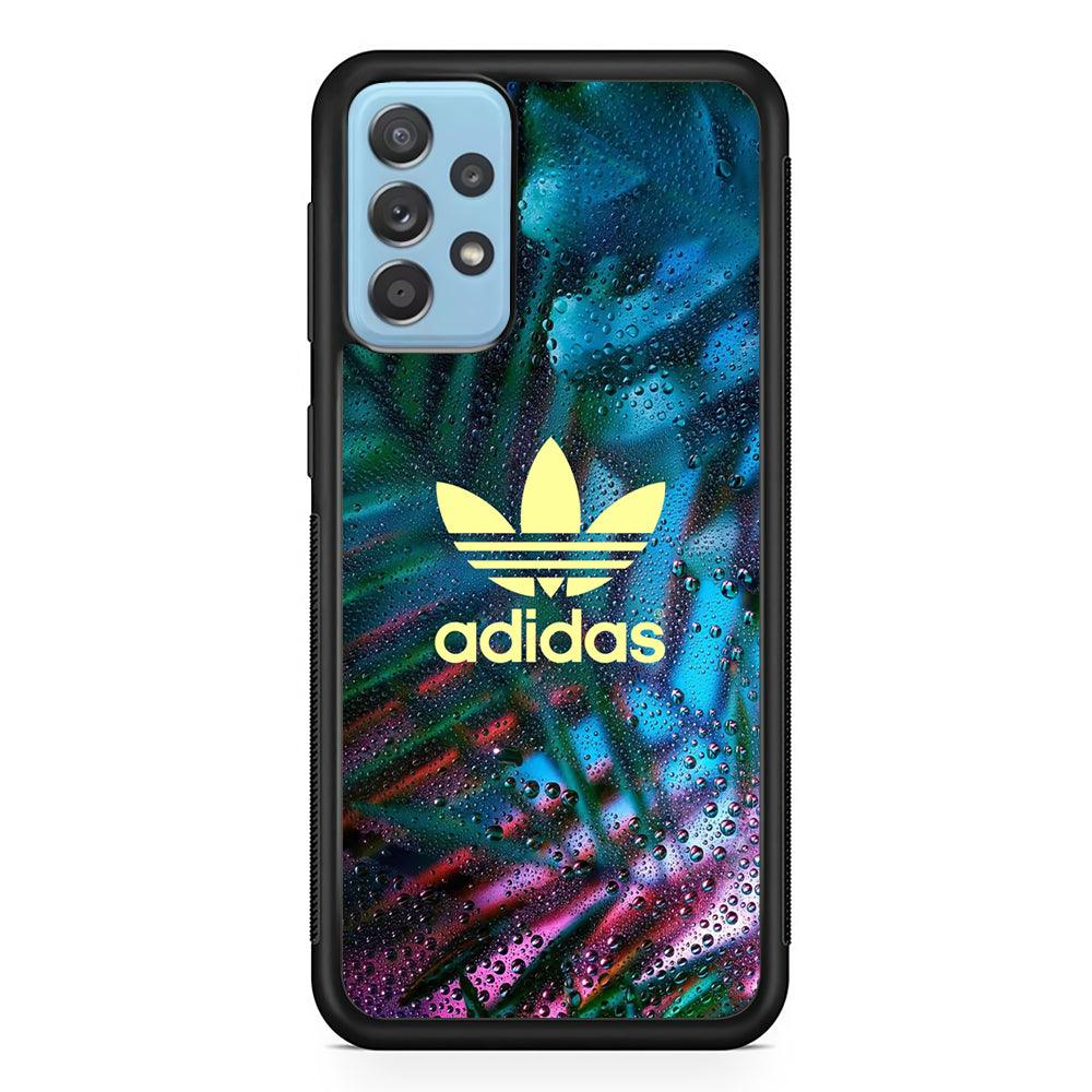 Adidas Softness in Coolness Samsung Galaxy A72 Case-Rubber Black (2D Case)-Oxvistore