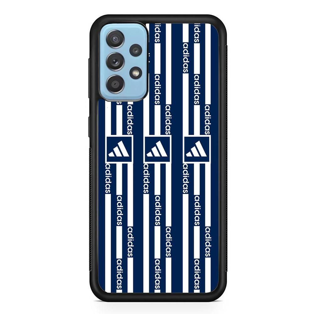 Adidas Streak and Blue Backdrop Samsung Galaxy A52 Case-Oxvistore