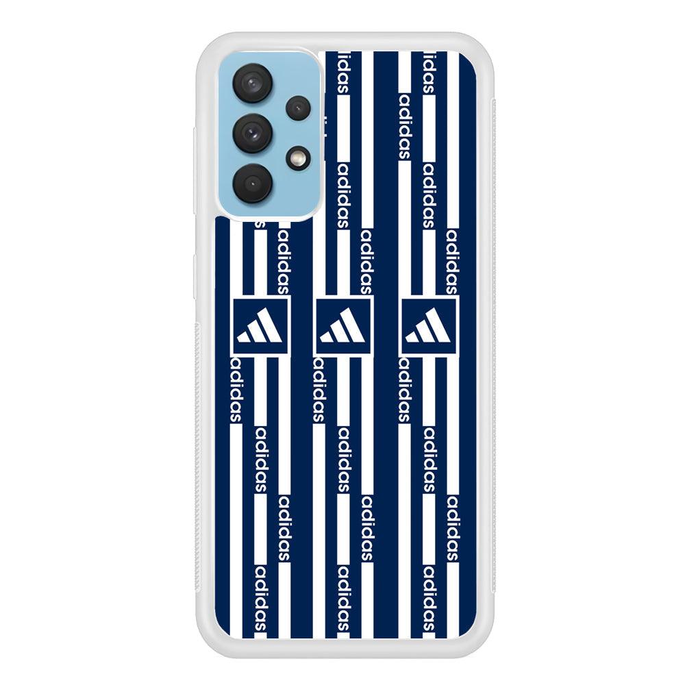 Adidas Streak and Blue Backdrop Samsung Galaxy A32 Case-Oxvistore