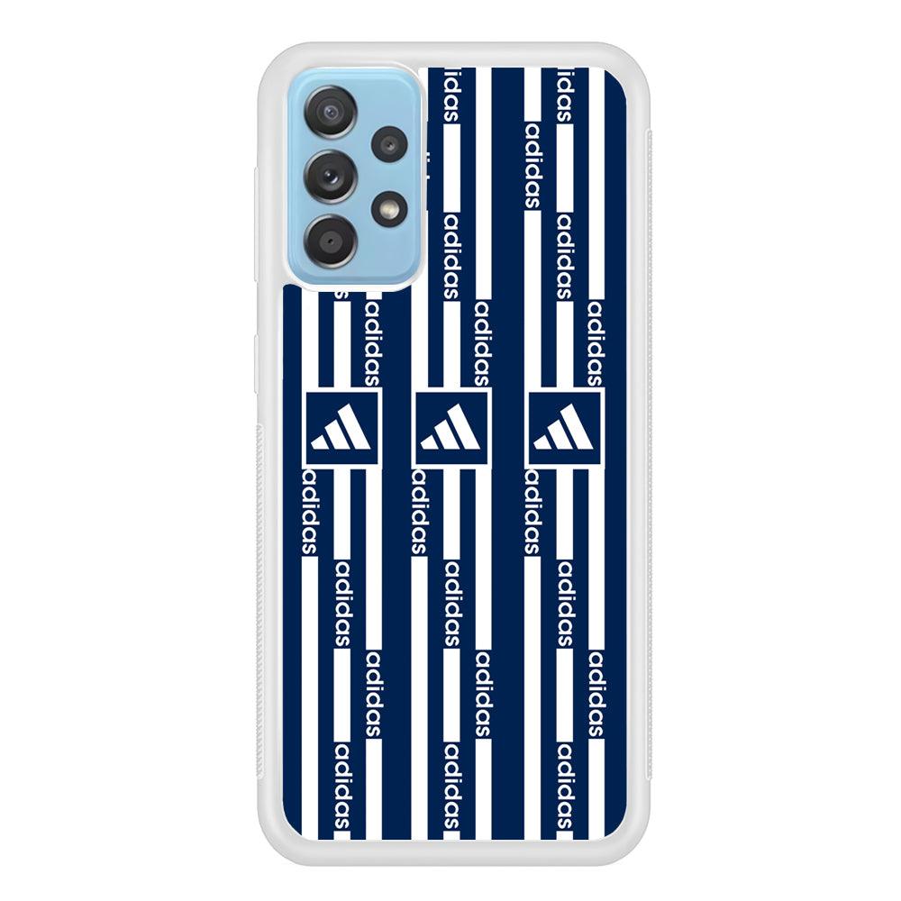 Adidas Streak and Blue Backdrop Samsung Galaxy A52 Case-Oxvistore