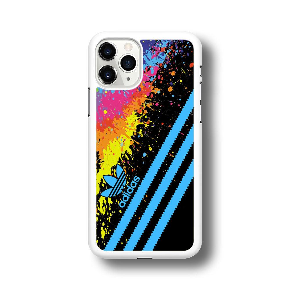 Adidas Stripe Paint iPhone 11 Pro Case-Oxvistore