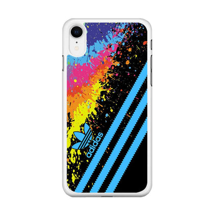 Adidas Stripe Paint iPhone XR Case-Oxvistore