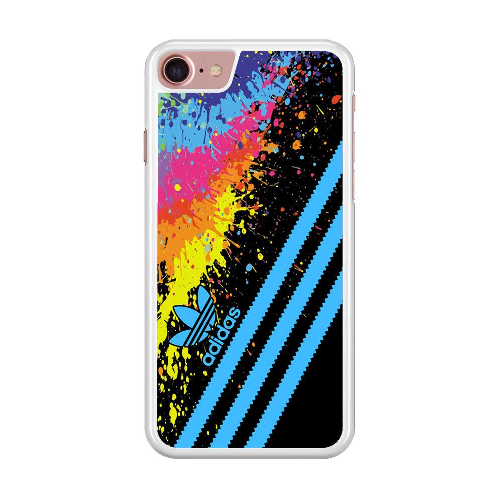 Adidas Stripe Paint iPhone 8 Case-Oxvistore