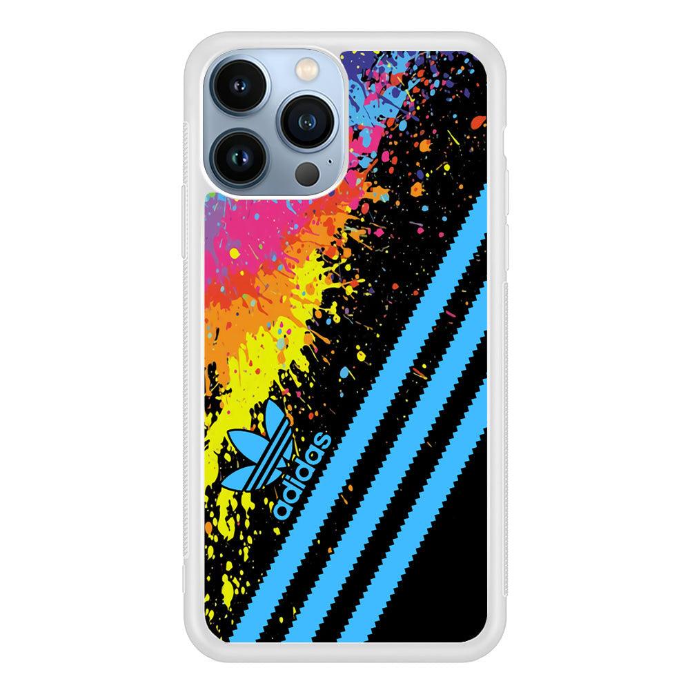 Adidas Stripe Paint iPhone 15 Pro Max Case-Oxvistore