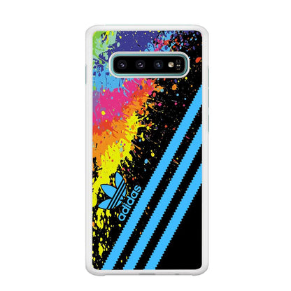 Adidas Stripe Paint Samsung Galaxy S10 Plus Case-Oxvistore