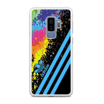 Adidas Stripe Paint Samsung Galaxy S9 Plus Case-Oxvistore