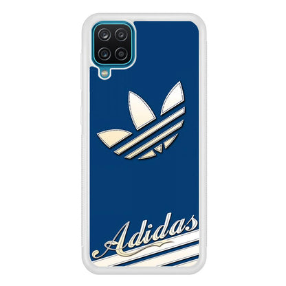 Adidas Stripe Royal Blue Samsung Galaxy A12 Case-Oxvistore