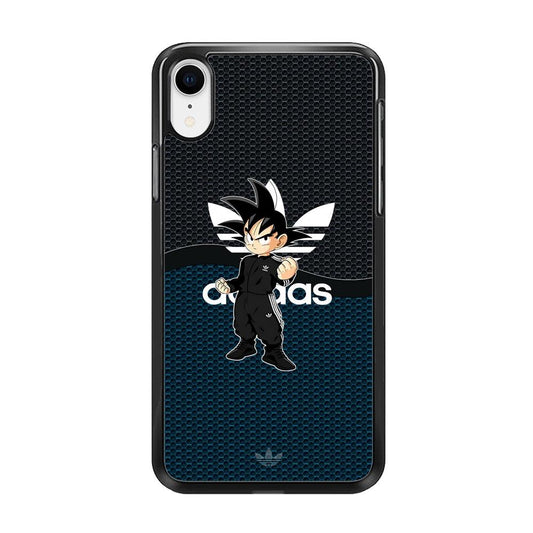 Adidas Suit with Goku Fight Mode iPhone XR Case-Oxvistore