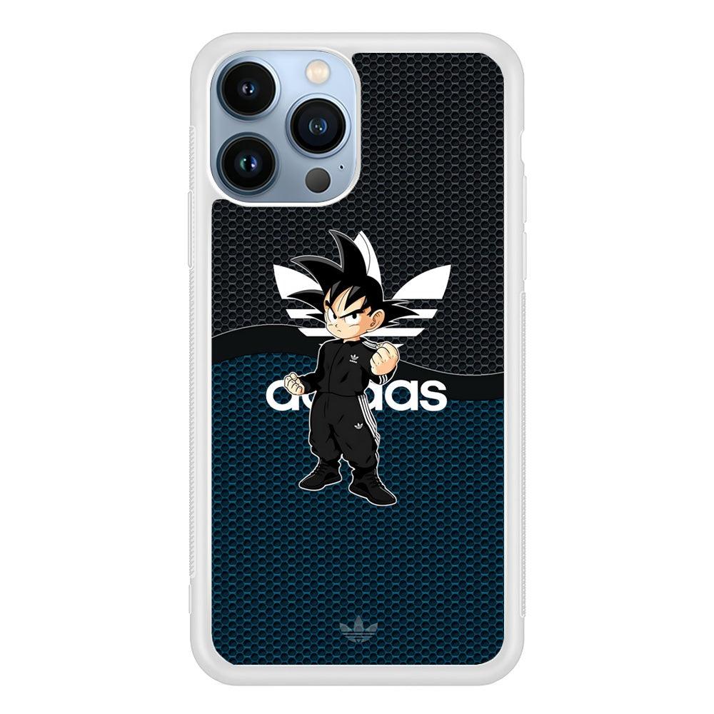 Adidas Suit with Goku Fight Mode iPhone 15 Pro Max Case-Oxvistore