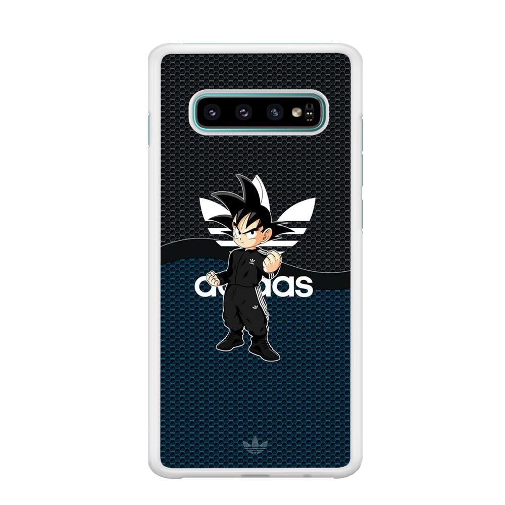 Adidas Suit with Goku Fight Mode Samsung Galaxy S10 Case-Oxvistore