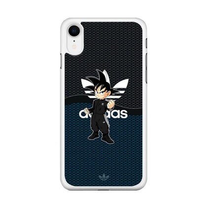 Adidas Suit with Goku Fight Mode iPhone XR Case-Oxvistore