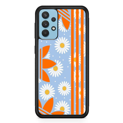 Adidas Sun Flowers Samsung Galaxy A32 Case-Oxvistore