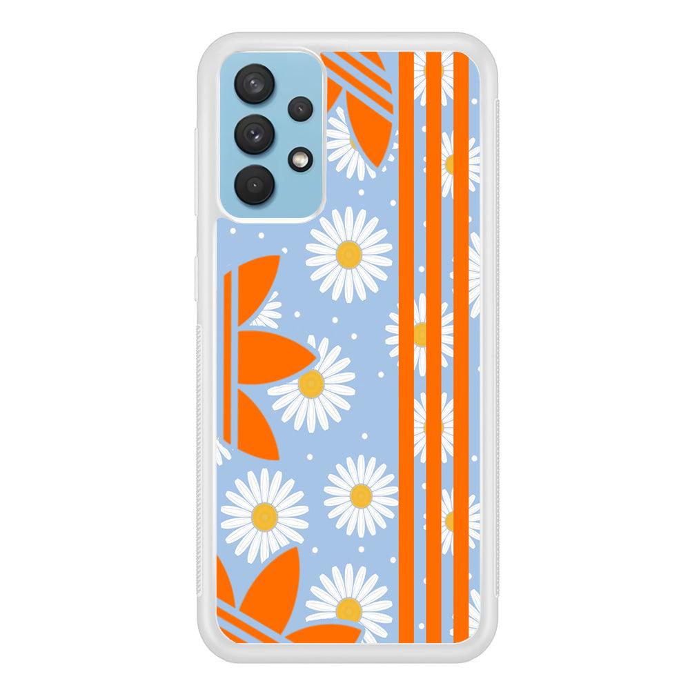 Adidas Sun Flowers Samsung Galaxy A32 Case-Oxvistore