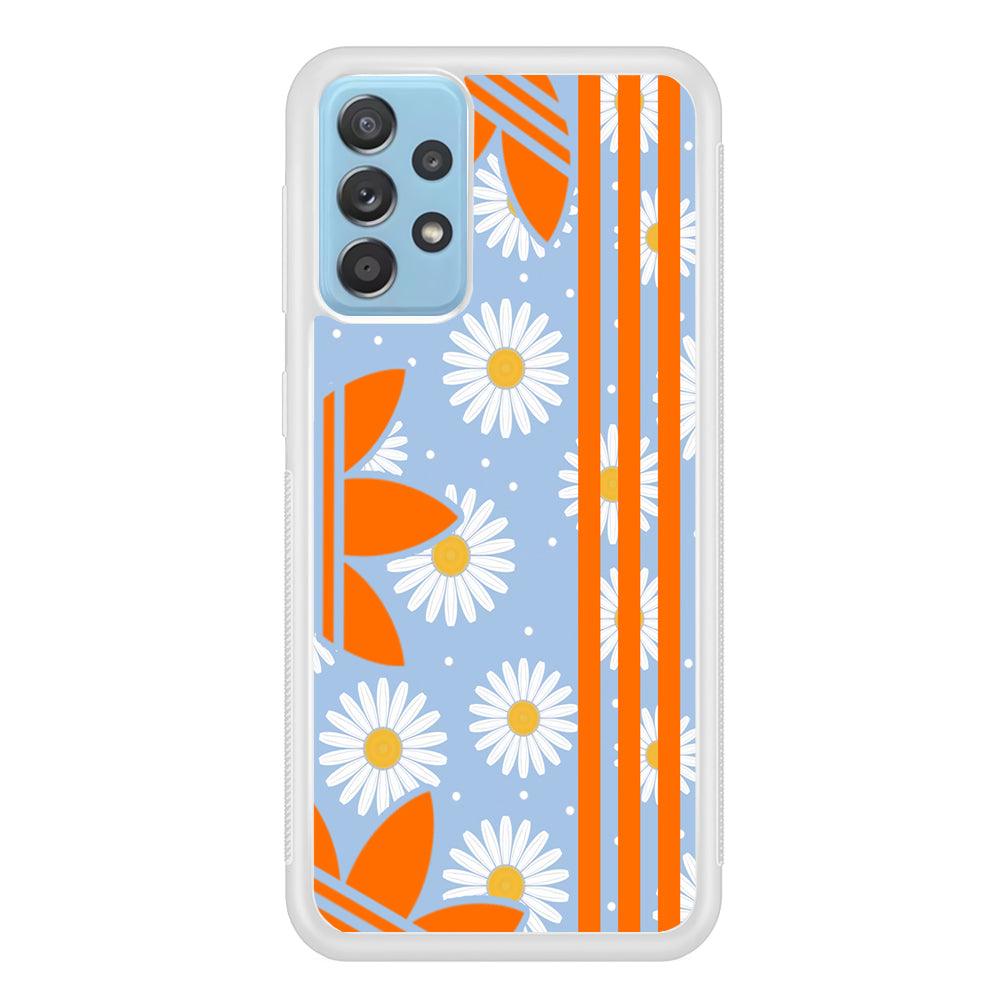 Adidas Sun Flowers Samsung Galaxy A52 Case-Oxvistore