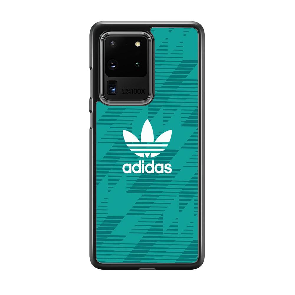 Adidas Tosca Jersey Samsung Galaxy S20 Ultra Case-Rubber Black (2D Case)-Oxvistore