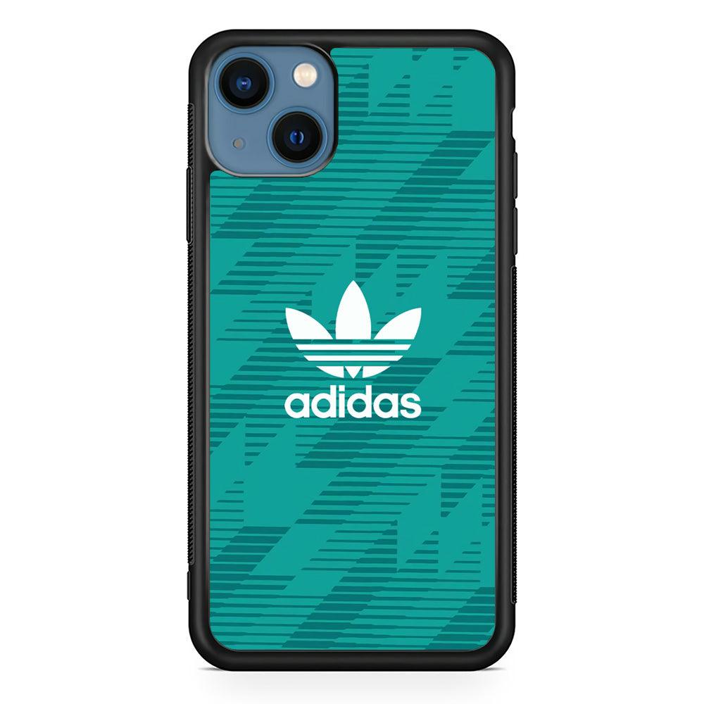 Adidas Tosca Jersey iPhone 14 Case-Rubber Black (2D Case)-Oxvistore