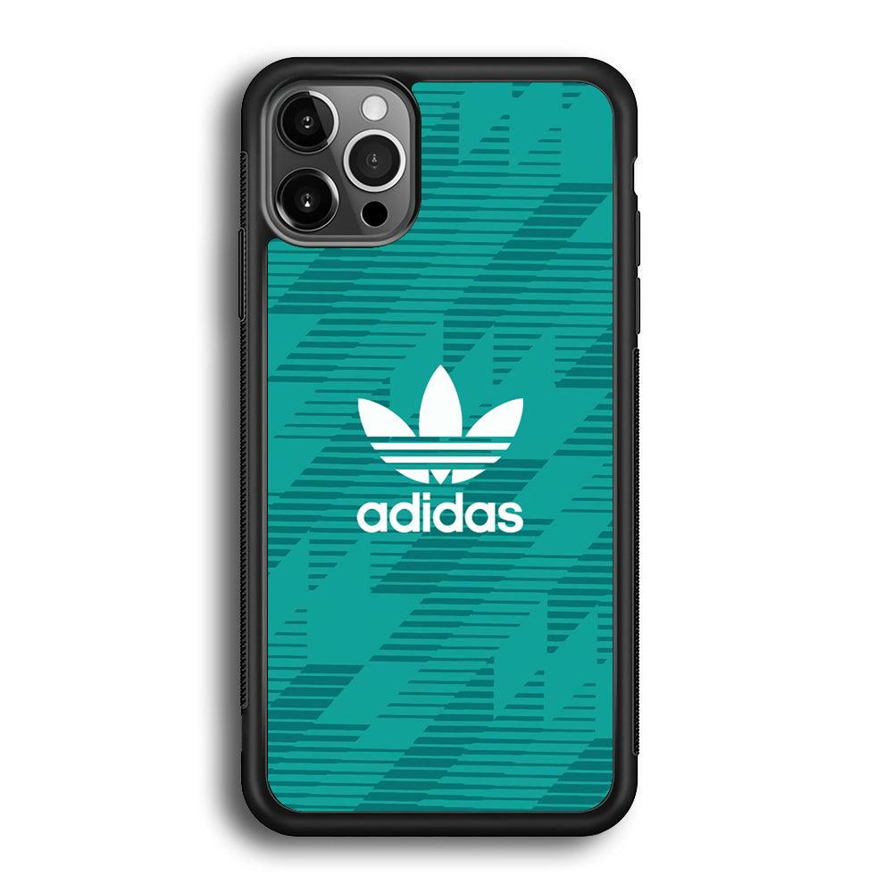Adidas Tosca Jersey iPhone 12 Pro Max Case-Rubber Black (2D Case)-Oxvistore