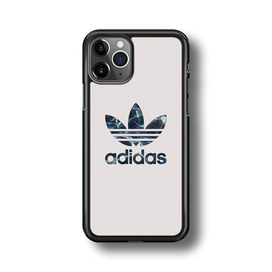 Adidas Water Base iPhone 11 Pro Max Case-Rubber Black (2D Case)-Oxvistore