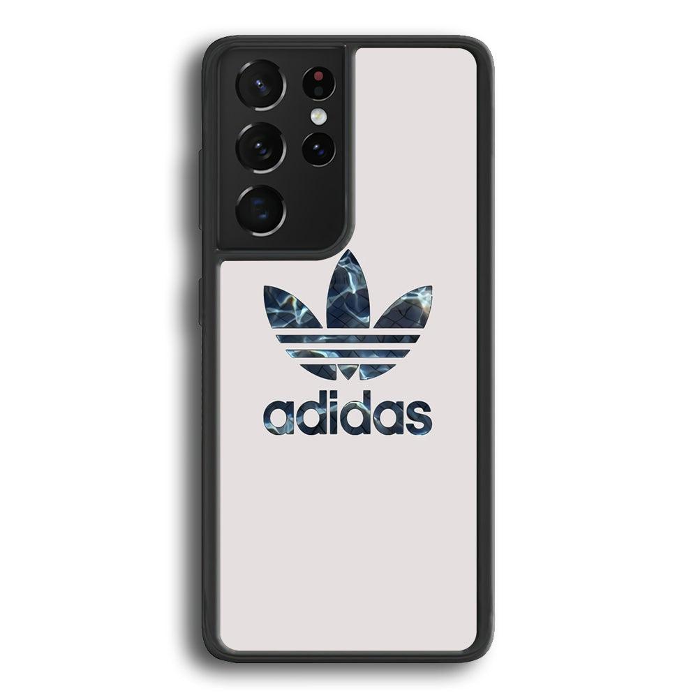 Adidas Water Base Samsung Galaxy S24 Ultra Case-Rubber Black (2D Case)-Oxvistore