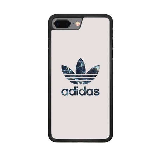 Adidas Water Base iPhone 7 Plus Case-Rubber Black (2D Case)-Oxvistore