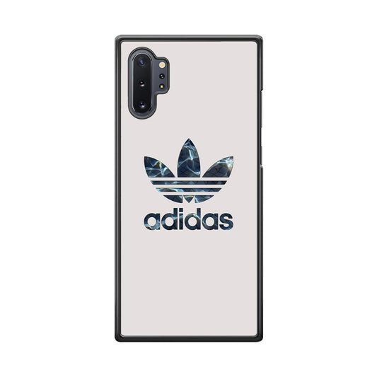 Adidas Water Base Samsung Galaxy Note 10 Plus Case-Rubber Black (2D Case)-Oxvistore
