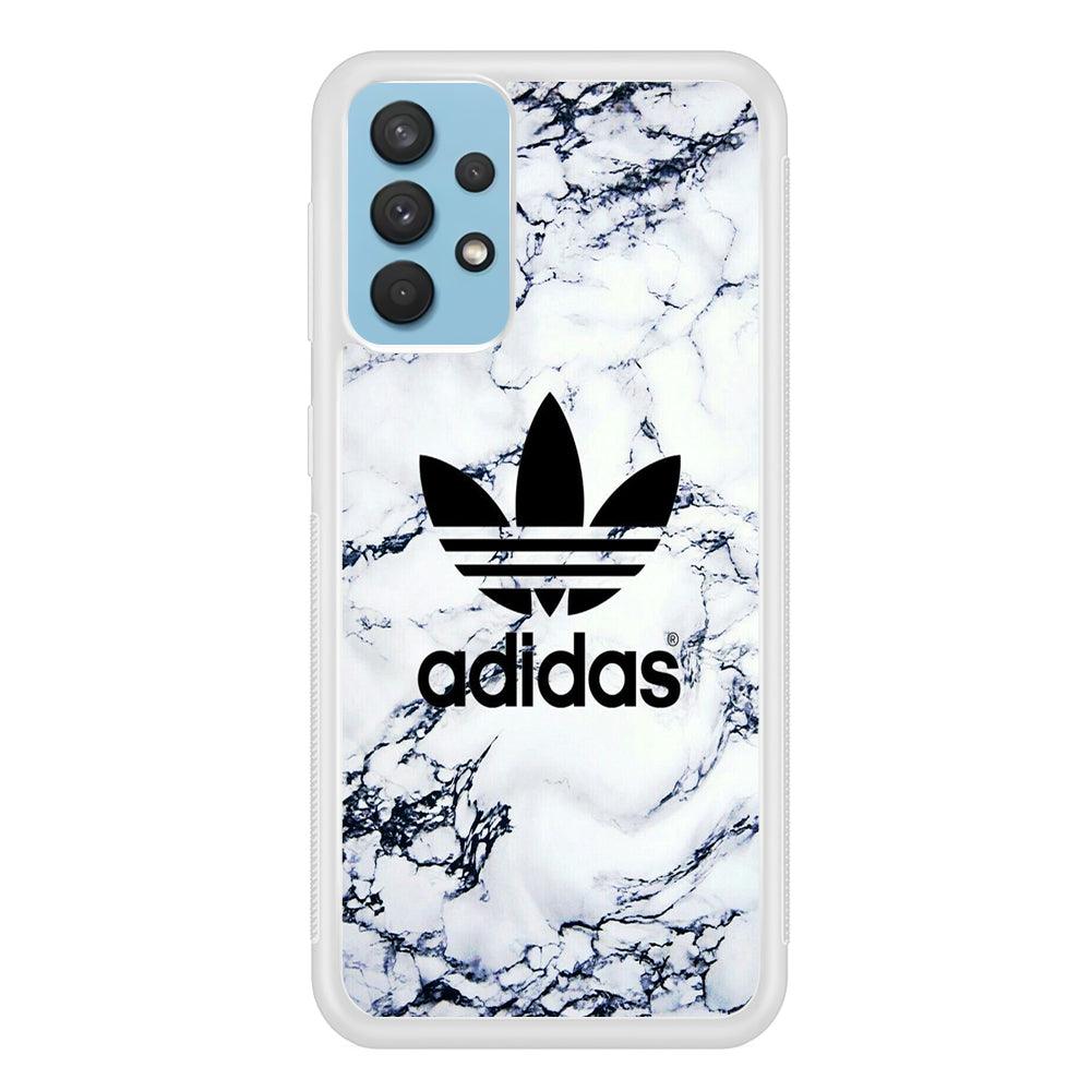 Adidas White Marble Samsung Galaxy A32 Case-Oxvistore