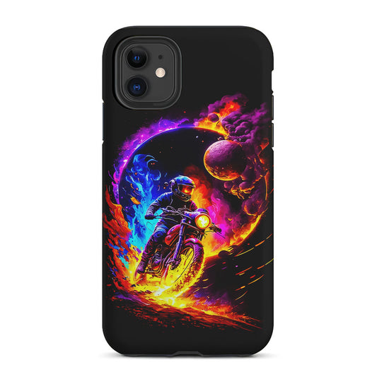 Adventure Motorcycle Space 2 in 1 Tough Phone Case