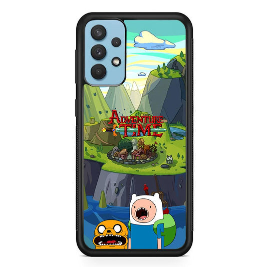 Adventure Time Arrived at Home Samsung Galaxy A32 Case-Oxvistore