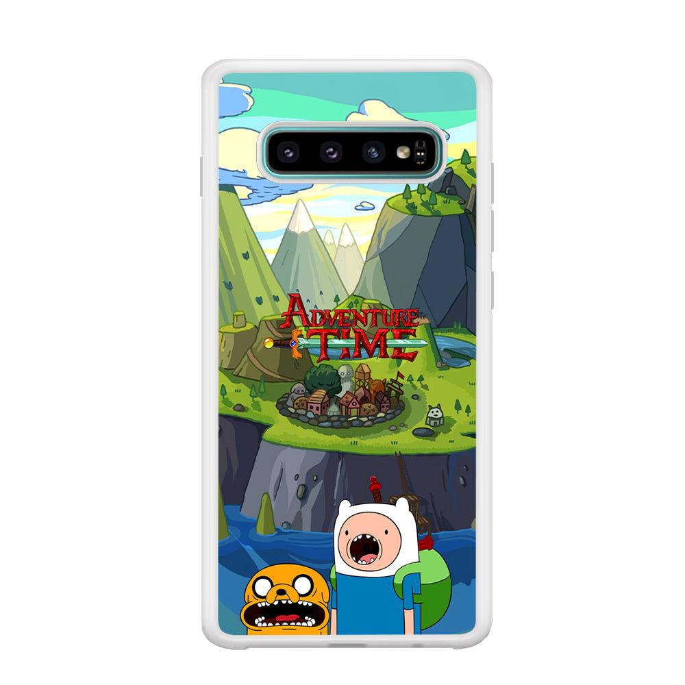 Adventure Time Arrived at Home Samsung Galaxy S10 Plus Case-Oxvistore