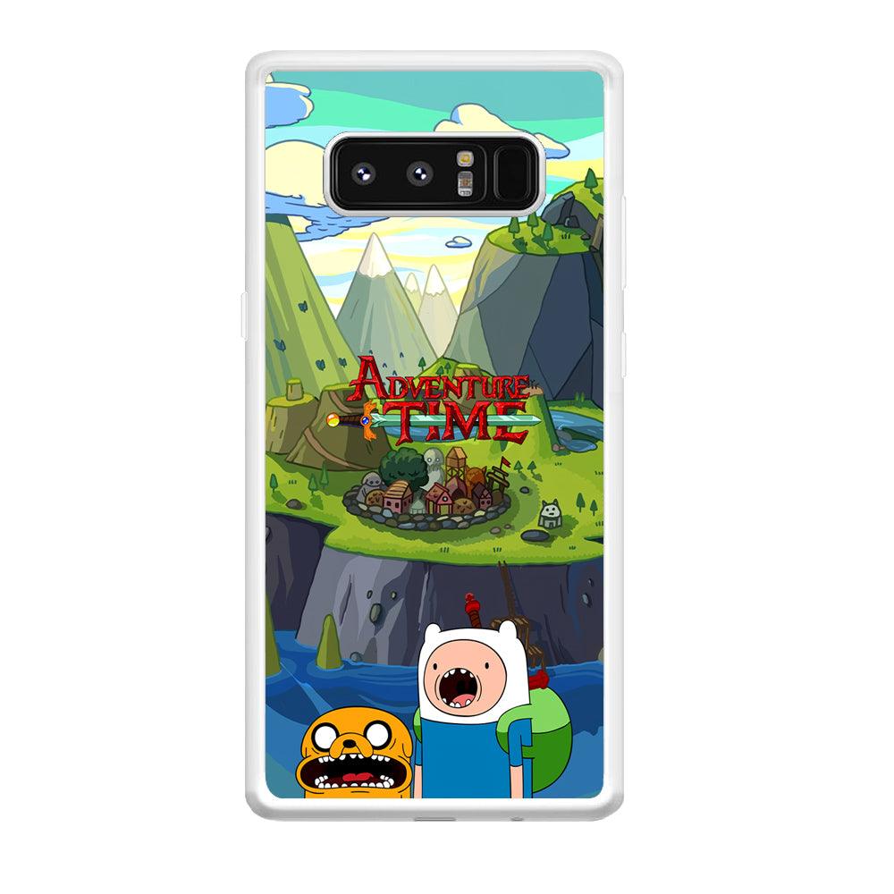 Adventure Time Arrived at Home Samsung Galaxy Note 8 Case-Oxvistore