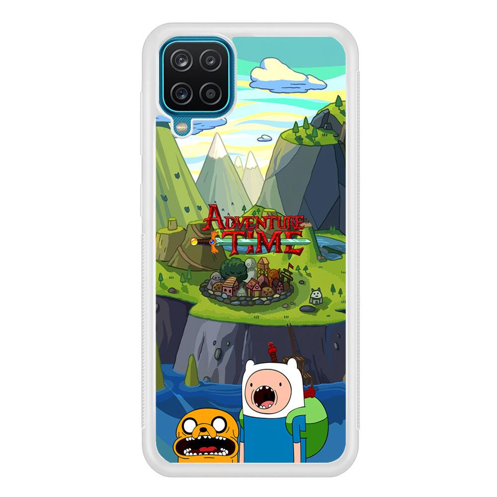 Adventure Time Arrived at Home Samsung Galaxy A12 Case-Oxvistore