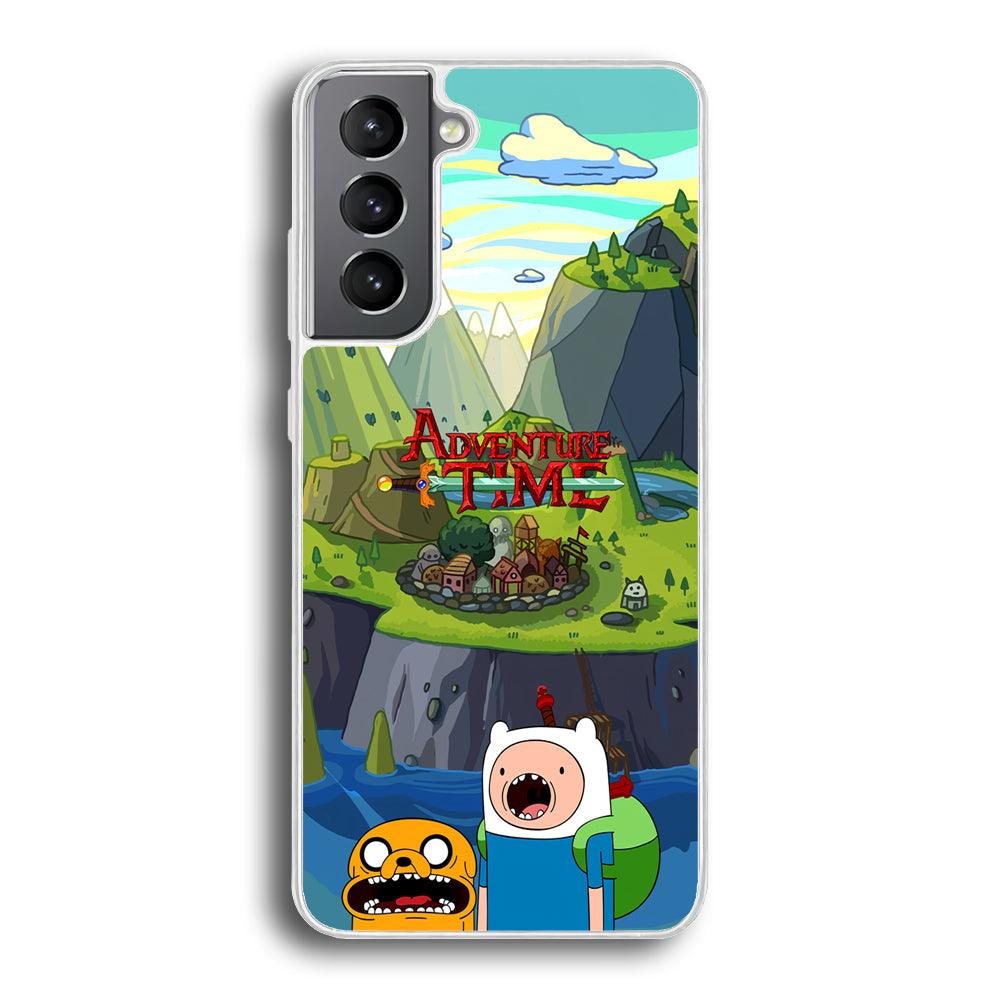 Adventure Time Arrived at Home Samsung Galaxy S21 Case-Oxvistore