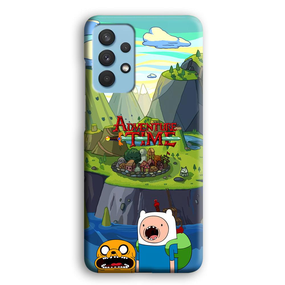 Adventure Time Arrived at Home Samsung Galaxy A32 Case-Oxvistore