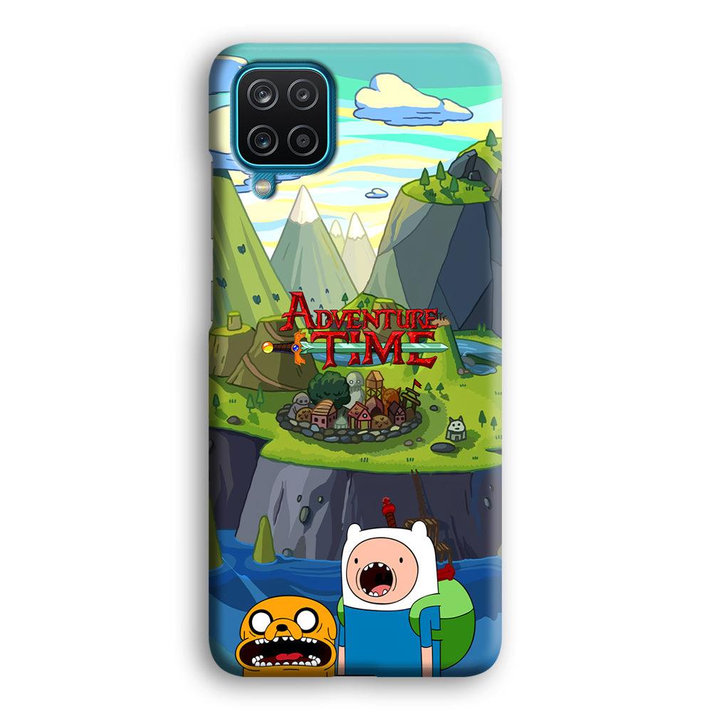 Adventure Time Arrived at Home Samsung Galaxy A12 Case-Oxvistore