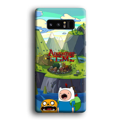 Adventure Time Arrived at Home Samsung Galaxy Note 8 Case-Oxvistore