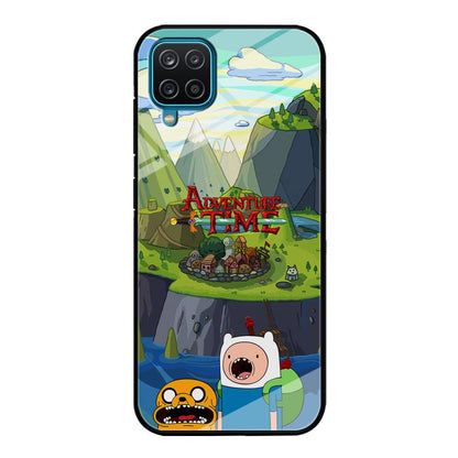 Adventure Time Arrived at Home Samsung Galaxy A12 Case-Oxvistore